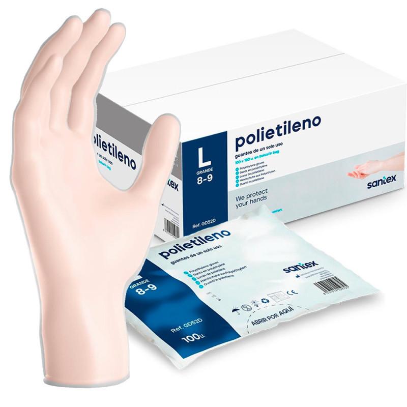 Luvas Polietileno (Palhaço) C\100