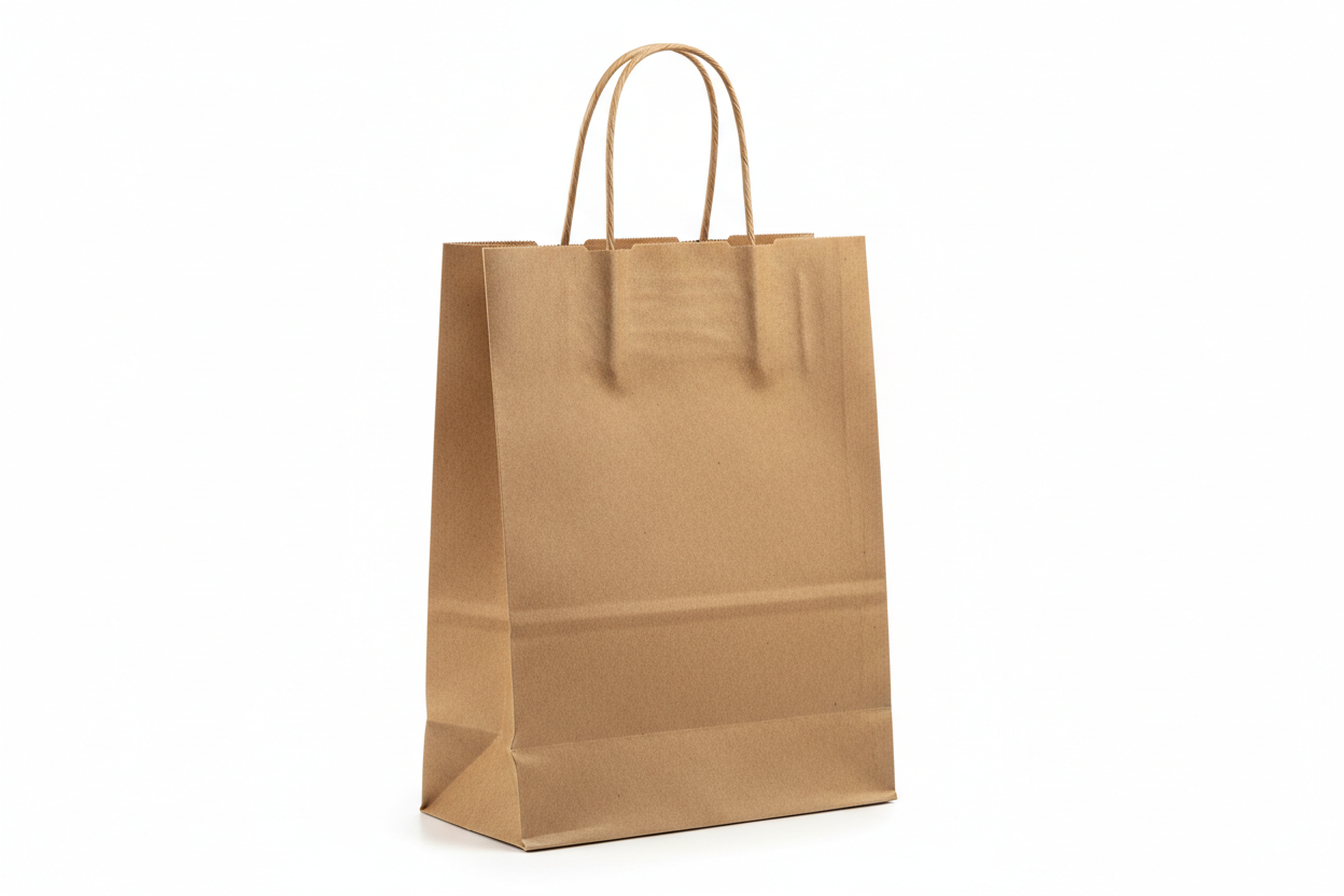 Saco Papel Kraft com asa